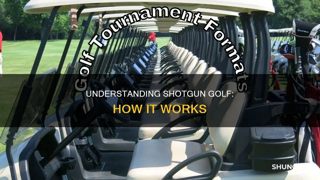 how does shotgun golf work