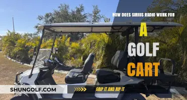 How SiriusXM Radio Enhances Your Golf Cart Experience