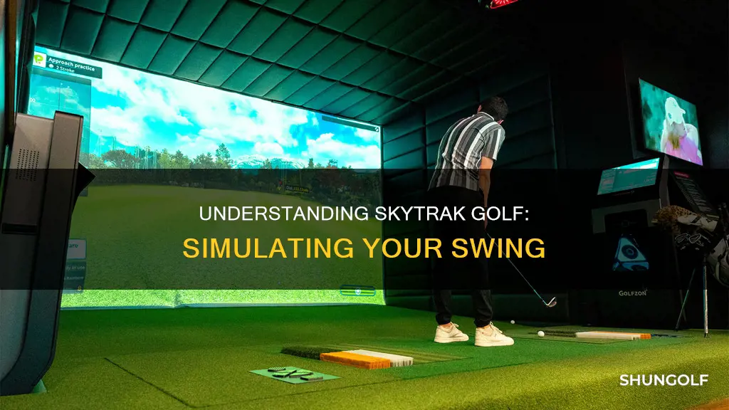 how does skytrak golf work