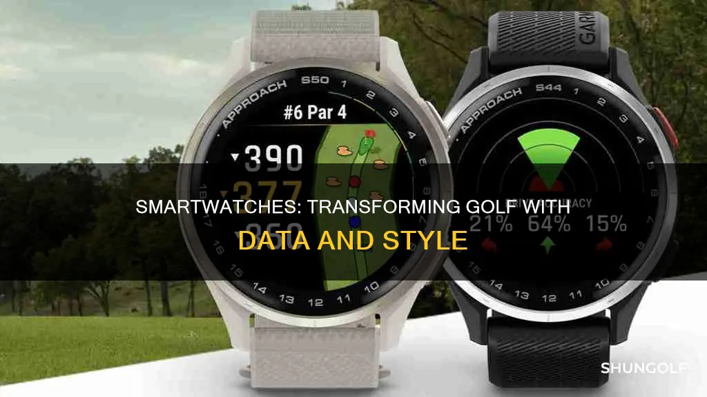 how does smartwatch help golf