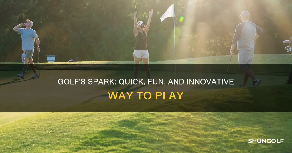 how does spark golf work