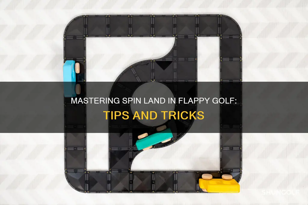 how does spin land work in flappy golf