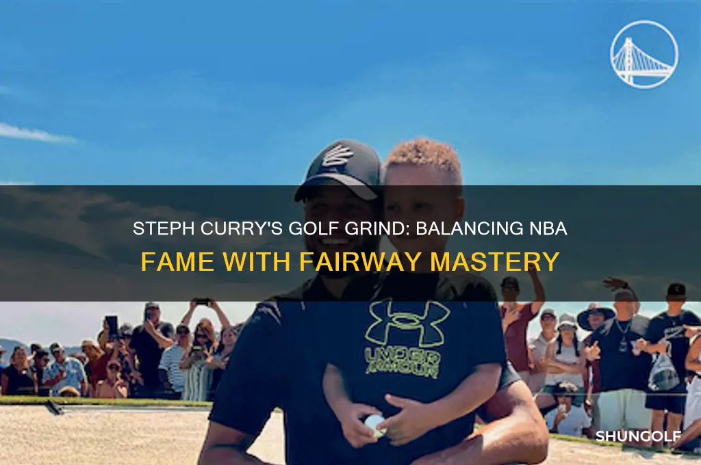 how does steph curry work on his golf game