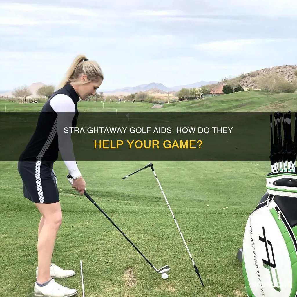 how does straightaway golf aid work