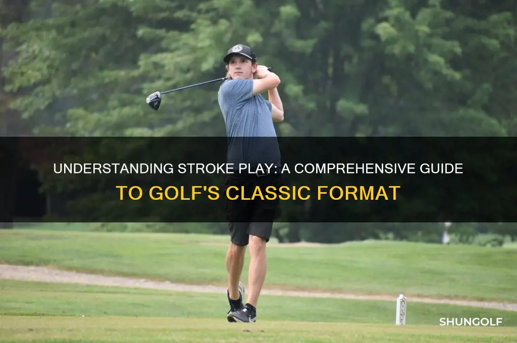 how does stroke play work in golf