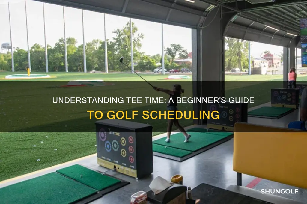 how does tee time work in golf