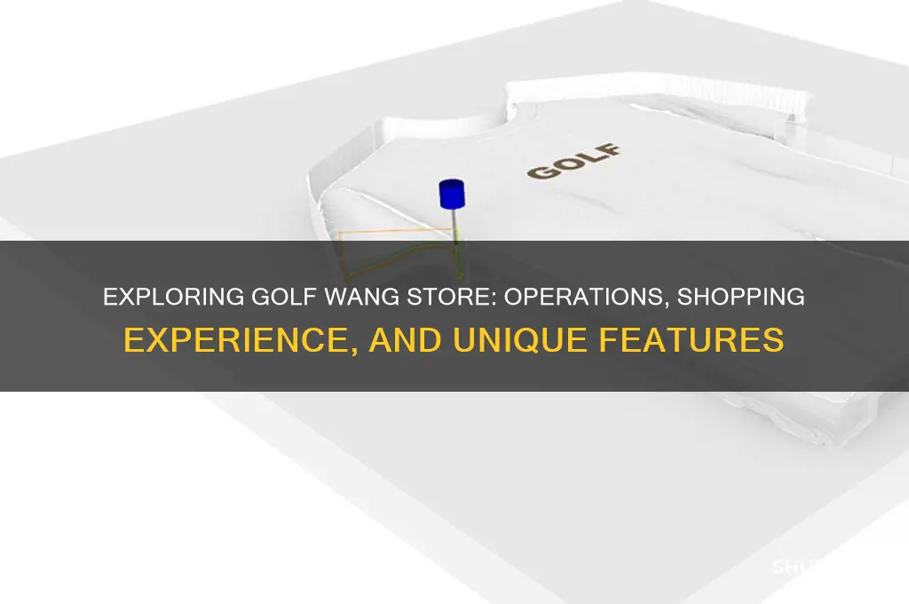 how does the golf wang store work