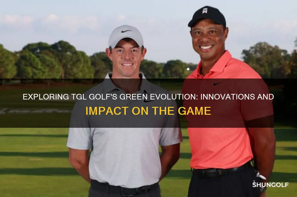 how does the green change in tgl golf