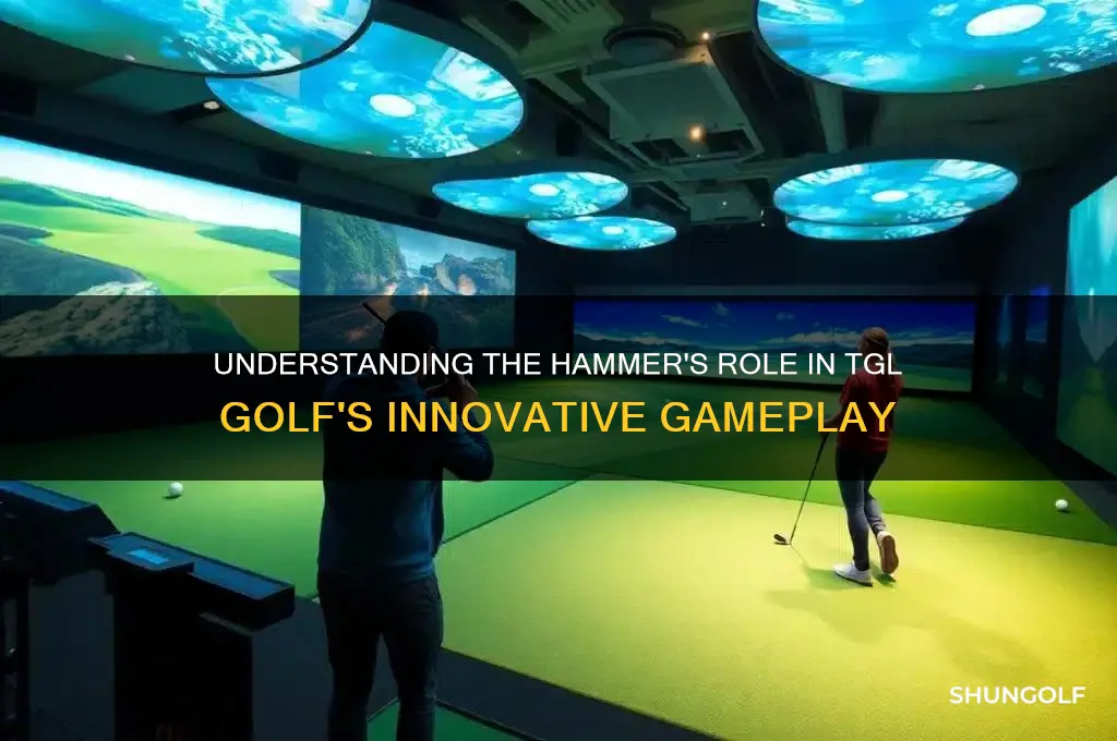how does the hammer work in tgl golf
