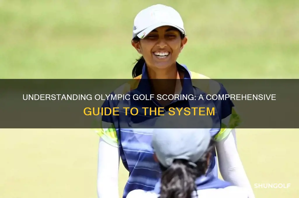 how does the olympic golf scoring work