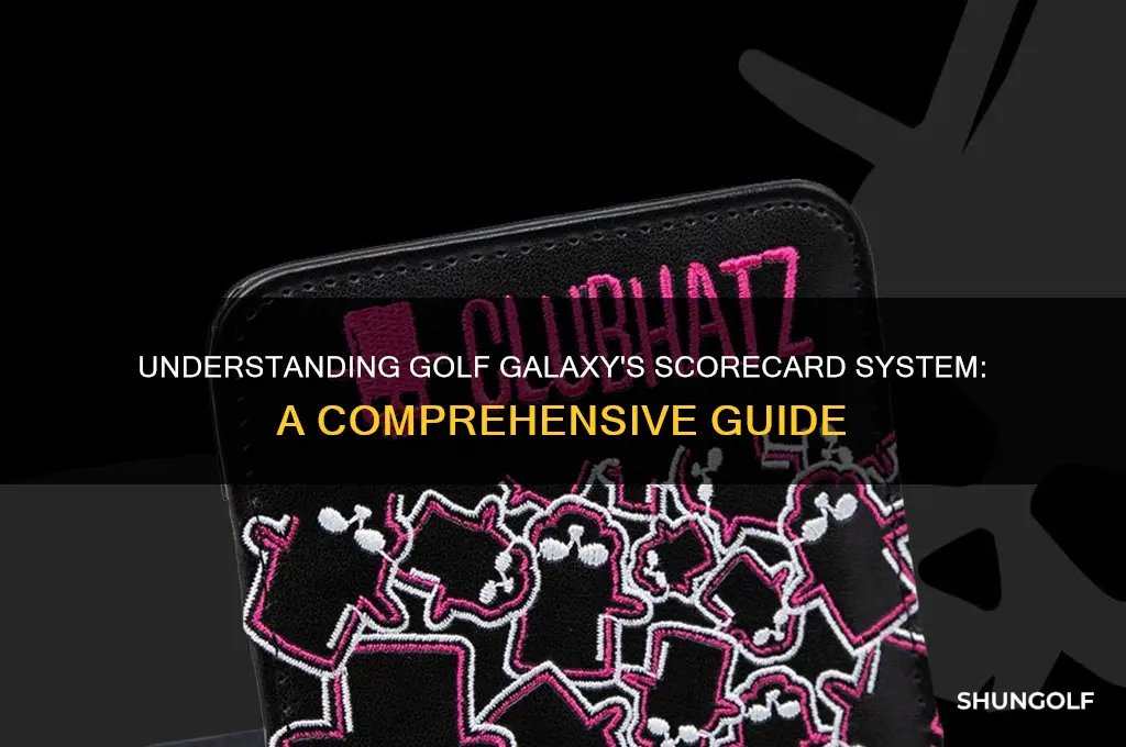 how does the scorecard work at golf galaxy