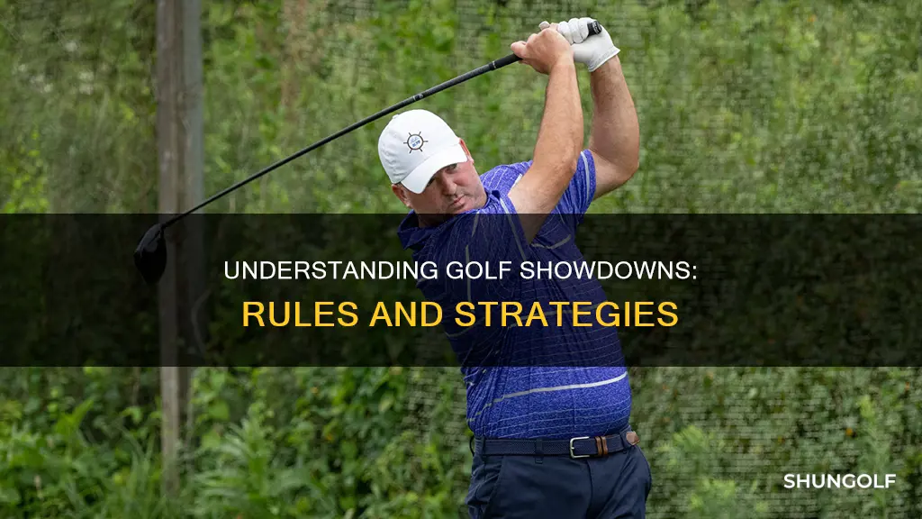 how does the showdown work golf