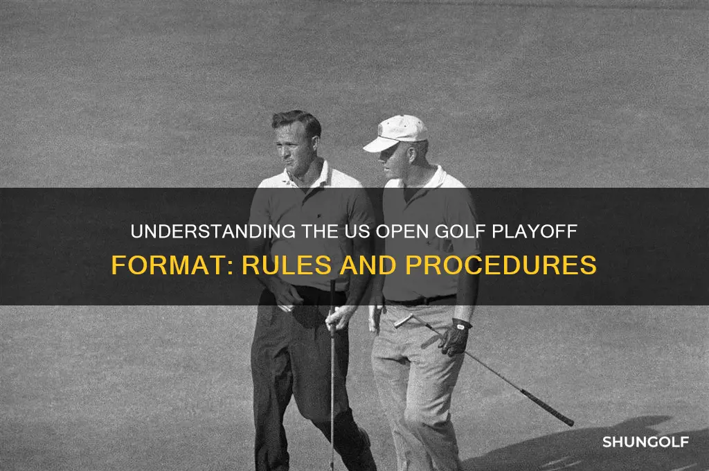 how does the us open golf playoff work