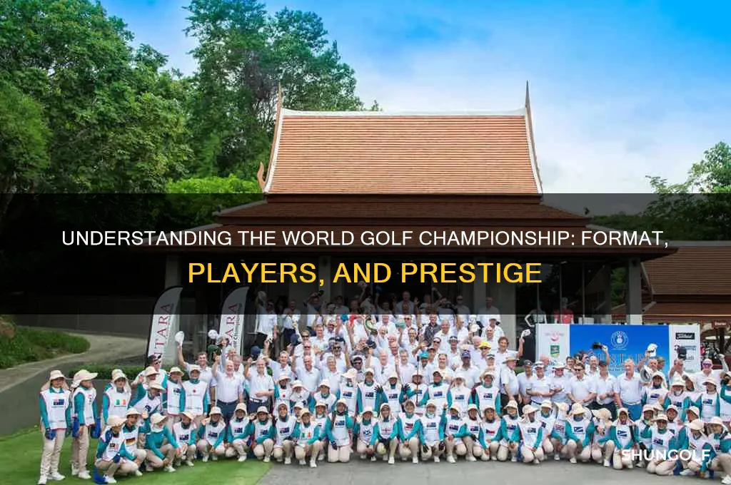 how does the world golf championship work