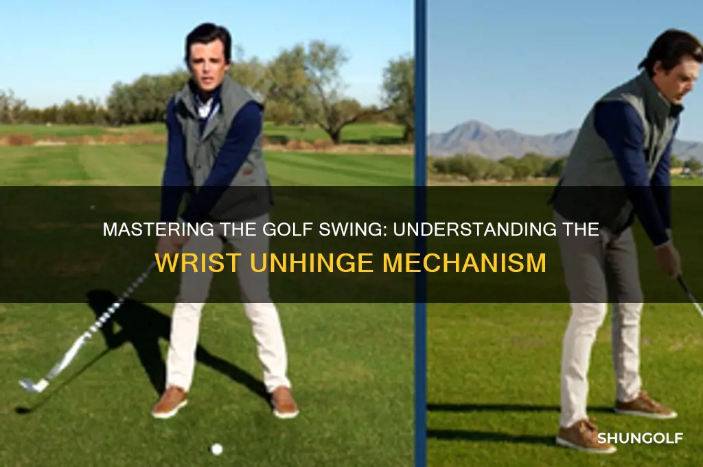 how does the wrist unhinge in golf