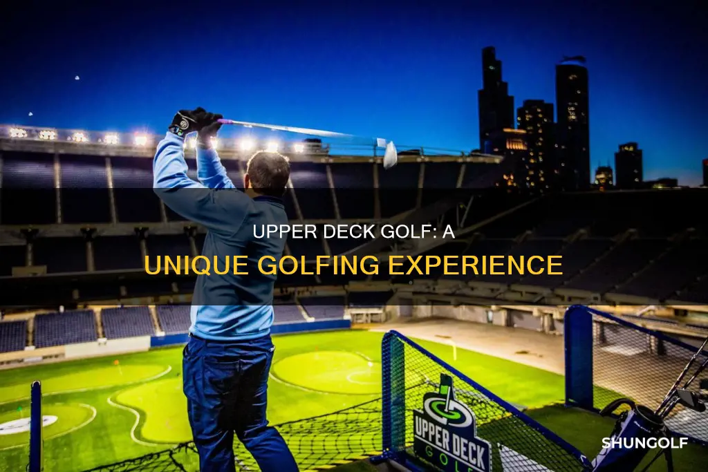 how does upper deck golf work