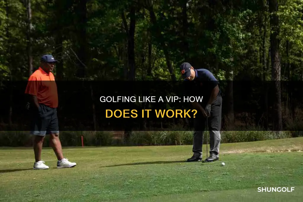 how does vip golf work