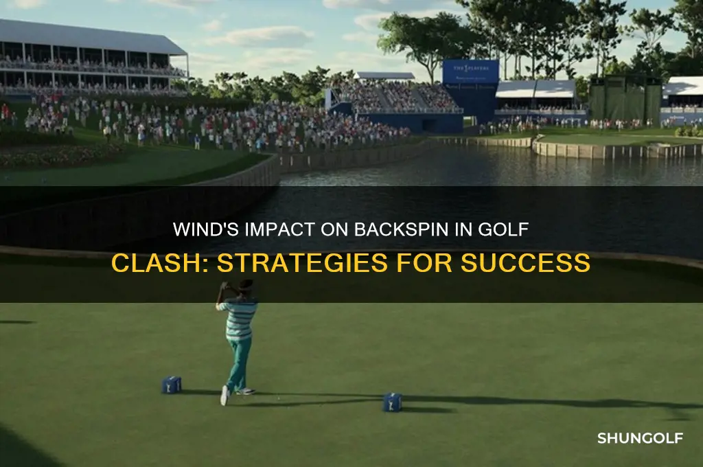 how does wind affect backspin golf clash