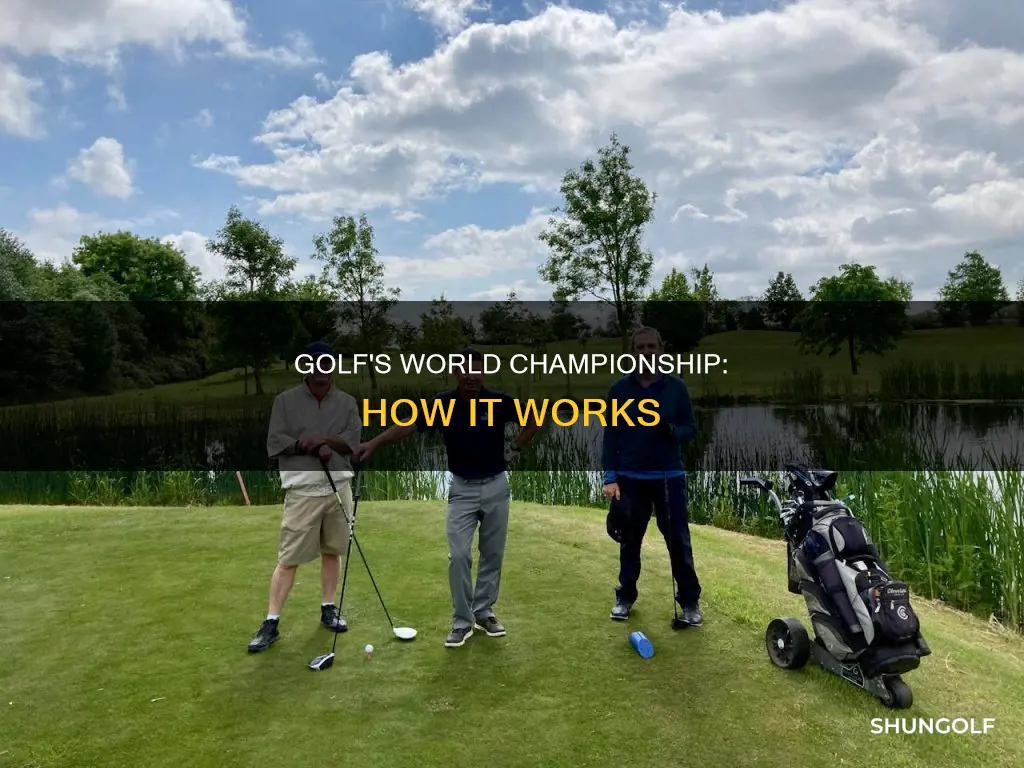 how does world golf championship work