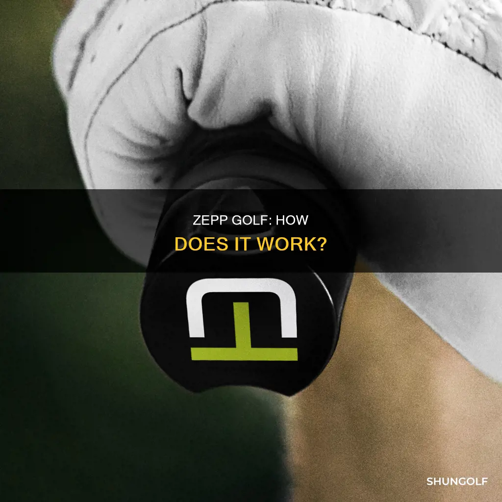 how does zepp golf work