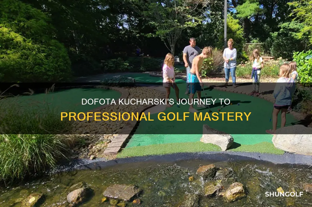 how dofota kucharski become a pro golfer