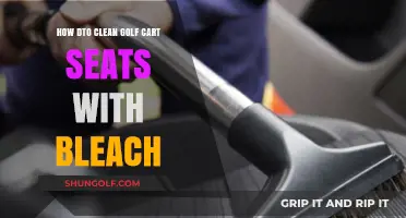 Effective Bleach Cleaning Tips for Golf Cart Seats: A Step-by-Step Guide