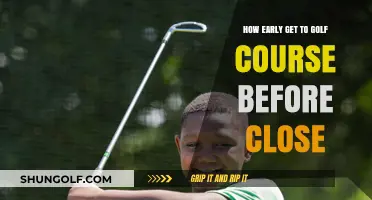 Tee Time Tips: Maximizing Your Golf Game Before Course Closure