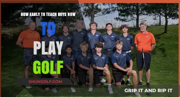 Teaching Boys Golf Early: Benefits, Tips, and Age-Appropriate Strategies