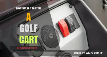 Stealing Golf Carts: How Vulnerable Are These Fairway Vehicles?
