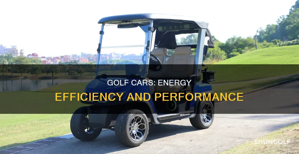 how efficient are golf cars