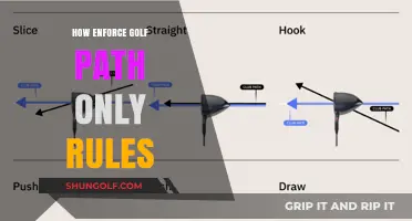 Enforcing Golf Path Rules: Strategies for Success