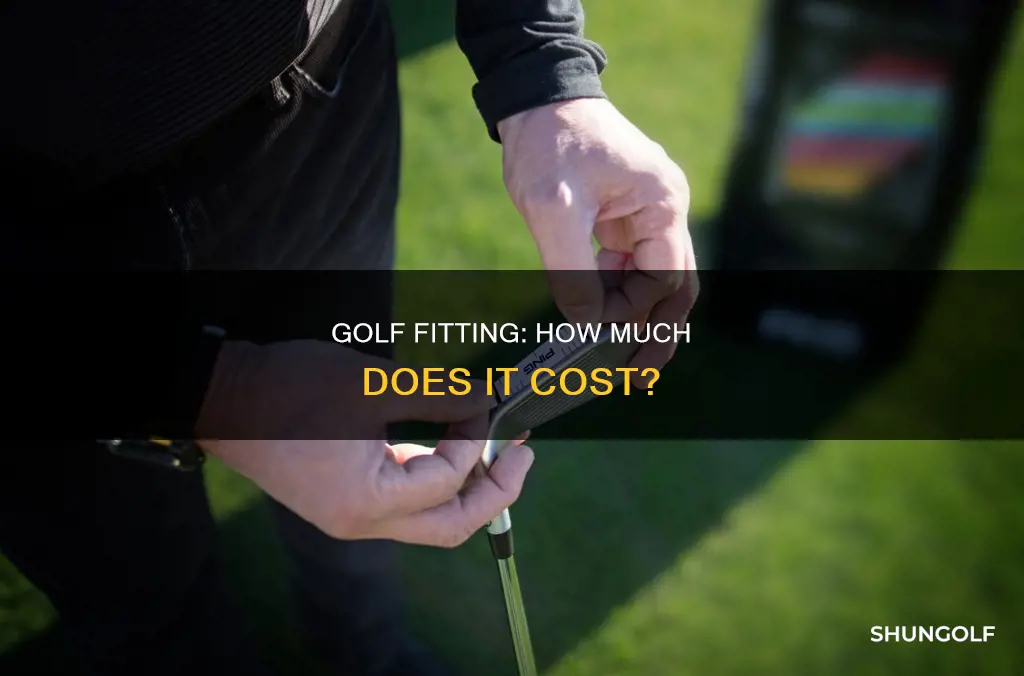 how expensive is golf fitting