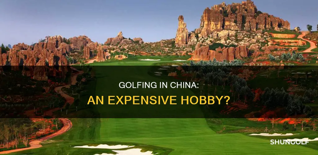 how expensive is golf in china