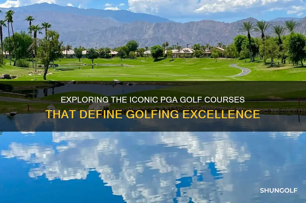 how famous pga golf courses