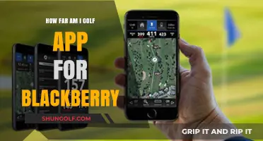How Far Am I Golf App for Blackberry: A Comprehensive Guide