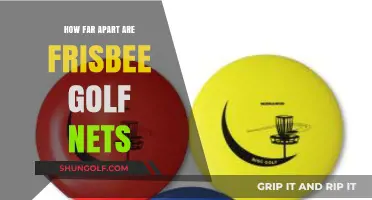 Understanding the Standard Distance Between Disc Golf Nets