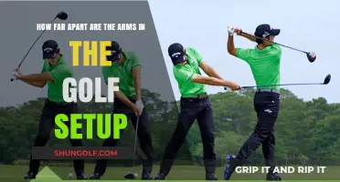 Mastering Golf Posture: Optimal Arm Distance for a Perfect Swing