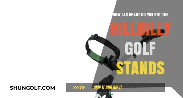 Optimal Spacing for Hillbilly Golf Stands: A Practical Guide
