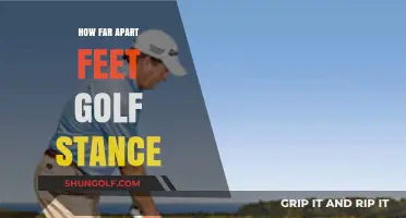 Golf Stance: Feet Far Apart or Close Together?
