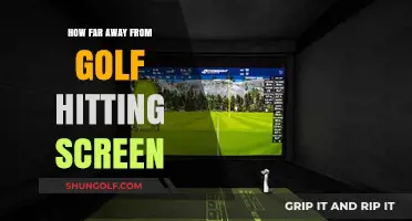 Optimal Distance for Golf Hitting Screen Setup and Safety Tips