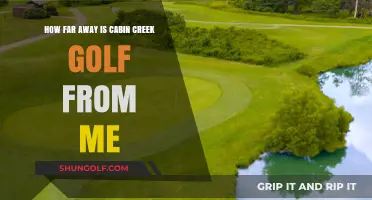 Discover Cabin Creek Golf's Distance from Your Location Easily