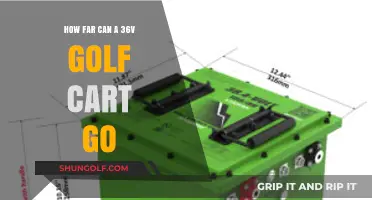 Exploring the Range: How Far Can a 36V Golf Cart Travel?
