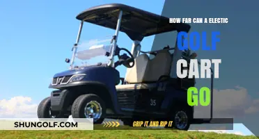 Electric Golf Cart Range: How Far Can You Really Go?
