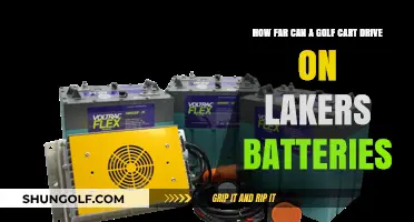 Golf Cart Range: How Far Can Lakers Batteries Take You?