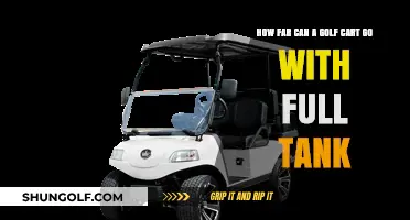 Max Golf Cart Range: How Far Can a Full Tank Take You?