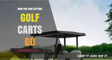 Electric Golf Cart Range: How Far Can They Travel?