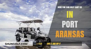 Exploring Port Aransas: Golf Cart Range and Travel Limits