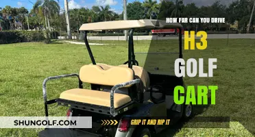 Exploring the Driving Range of an H3 Golf Cart: How Far?