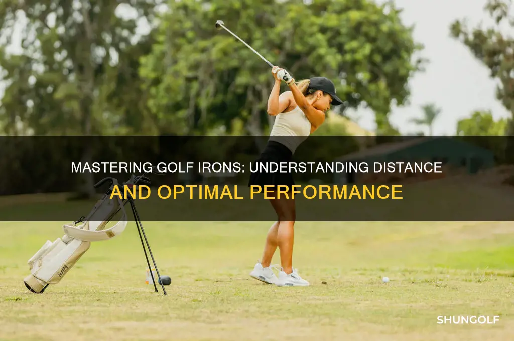 how far do golf irons hit