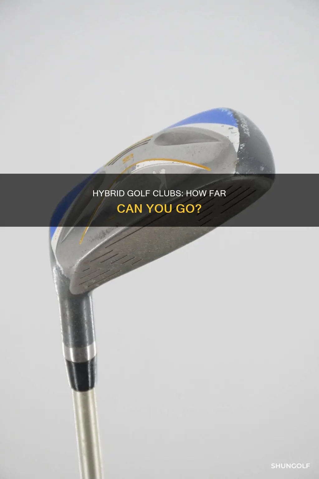 how far do hybrids go golf